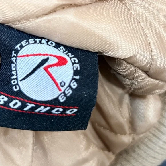 Rothco | Vintage B-15A Flyer's Aviator Cotton Bomber Jacket - Men's 2XL - Picture 7 of 14